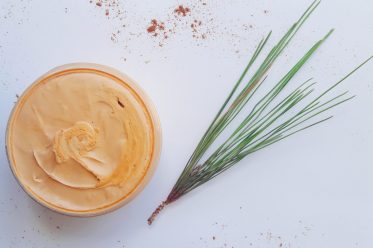 how to make body butter less greasy