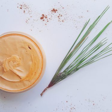 how to make body butter less greasy