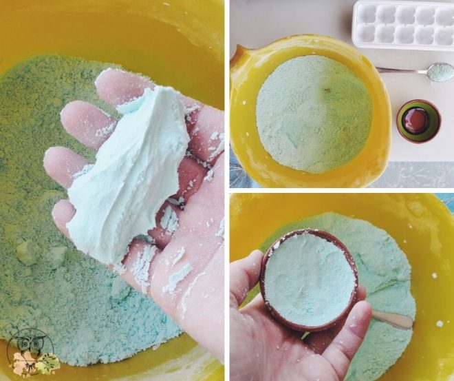 how to make DIY shower melts, bombice za tuš recept